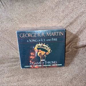 George R.R. Martin A Song Of Ice and Fire.